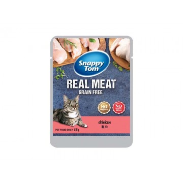 Snappy Tom Wet Pouch Chicken In Jelly 85gx12